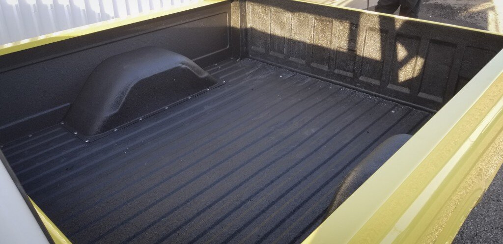 Spray-in bedliner truck bed protection — JEP Autoworks Hemet CA